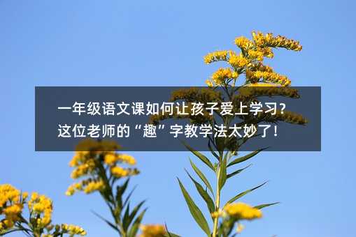 һ�꼶���Ŀ�����ú��Ӱ���ѧϰ����λ��ʦ�ġ�Ȥ���ֽ�ѧ��̫���ˣ�